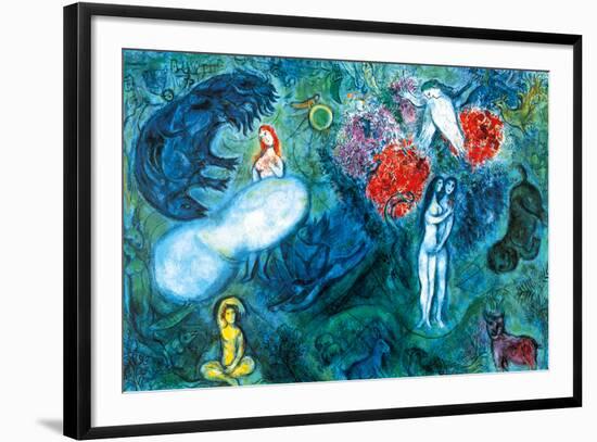 Le Paradis-Marc Chagall-Framed Art Print