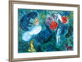 Le Paradis-Marc Chagall-Framed Art Print