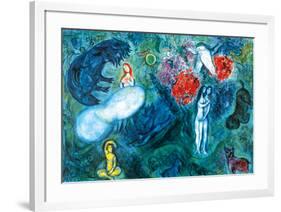 Le Paradis-Marc Chagall-Framed Art Print