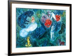 Le Paradis-Marc Chagall-Framed Art Print
