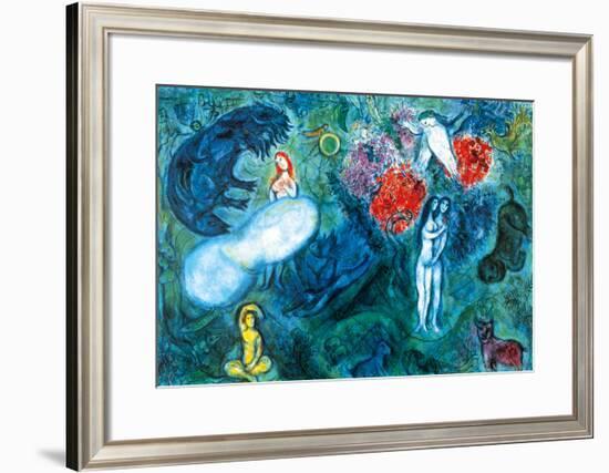 Le Paradis-Marc Chagall-Framed Art Print