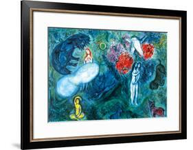 Le Paradis-Marc Chagall-Framed Art Print