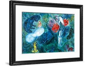 Le Paradis-Marc Chagall-Framed Art Print