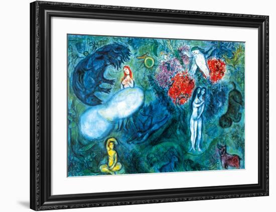 Le Paradis-Marc Chagall-Framed Art Print