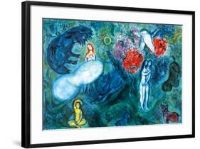 Le Paradis-Marc Chagall-Framed Art Print