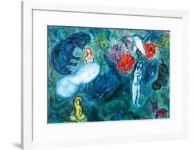 Le Paradis-Marc Chagall-Framed Art Print