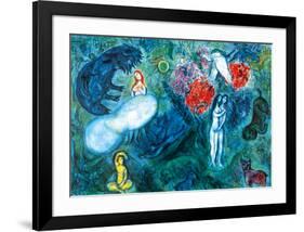 Le Paradis-Marc Chagall-Framed Art Print