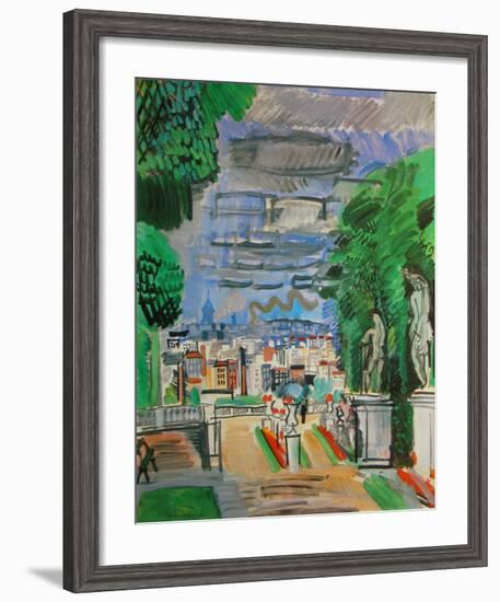 Le Parc de Saint Cloud, c.1919-Raoul Dufy-Framed Art Print