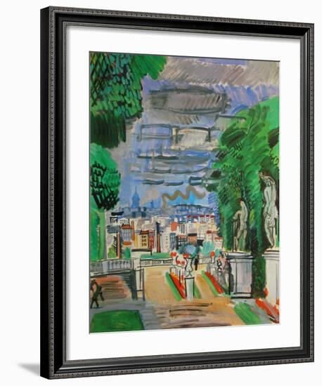 Le Parc de Saint Cloud, c.1919-Raoul Dufy-Framed Art Print