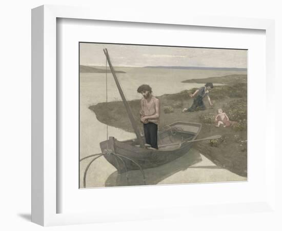 Le pauvre pêcheur-Pierre Puvis de Chavannes-Framed Giclee Print