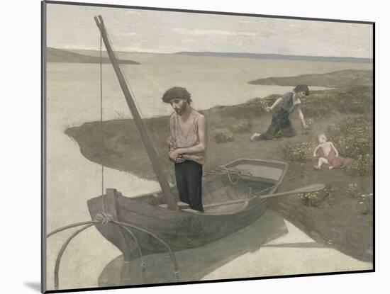 Le pauvre pêcheur-Pierre Puvis de Chavannes-Mounted Giclee Print