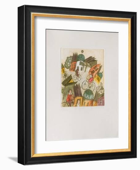 Le Pavé-Françoise Deberdt-Framed Limited Edition