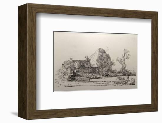 Le Paysage au Dessinateur (B219)-Amand Durand-Framed Collectable Print