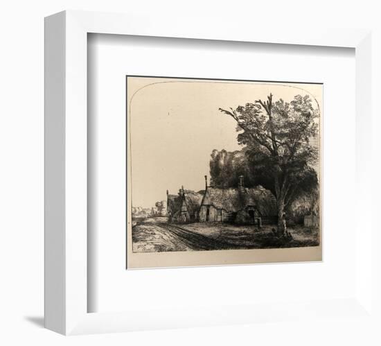 Le Paysage aux Trois Chaumieres (B217)-Amand Durand-Framed Collectable Print
