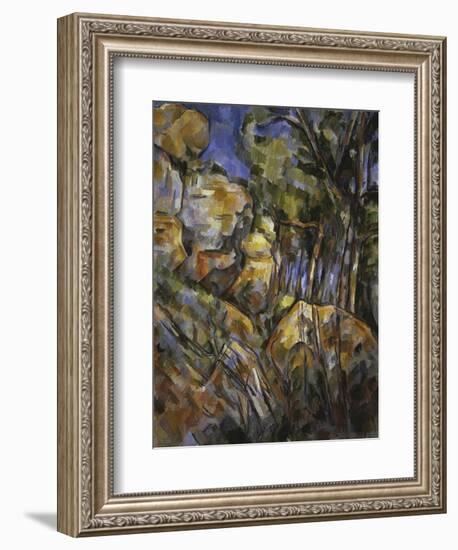 Le Paysage Des Dernieres Annees-Paul Cézanne-Framed Giclee Print