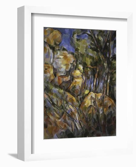 Le Paysage Des Dernieres Annees-Paul Cézanne-Framed Giclee Print