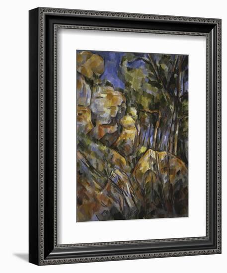 Le Paysage Des Dernieres Annees-Paul Cézanne-Framed Giclee Print