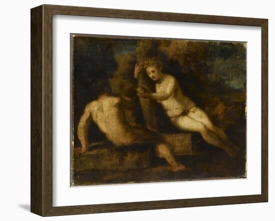 Le Péché originel-Jean Jacques Henner-Framed Giclee Print