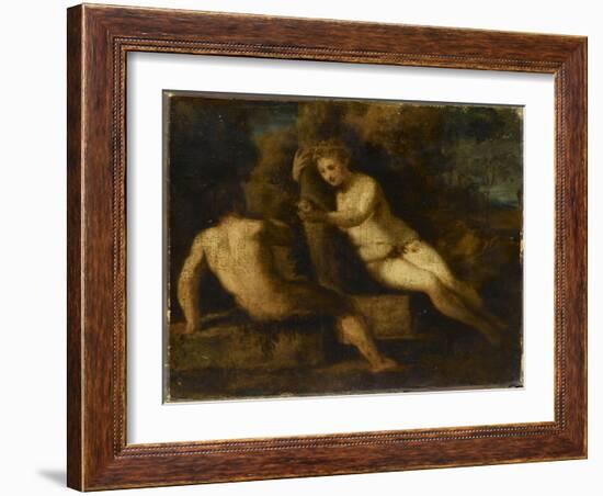 Le Péché originel-Jean Jacques Henner-Framed Giclee Print