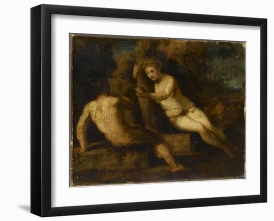 Le Péché originel-Jean Jacques Henner-Framed Giclee Print