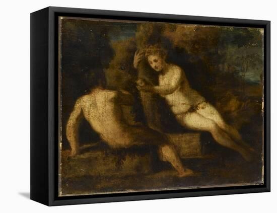 Le Péché originel-Jean Jacques Henner-Framed Premier Image Canvas