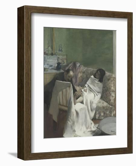 Le pédicure-Edgar Degas-Framed Giclee Print