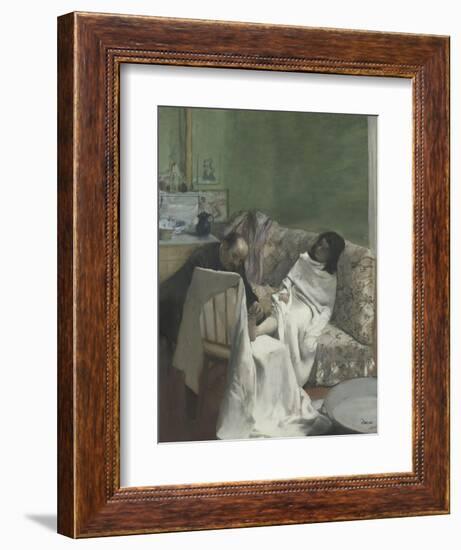 Le pédicure-Edgar Degas-Framed Giclee Print