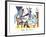 Le Peintre et Son Modele-Pablo Picasso-Framed Collectable Print