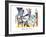 Le Peintre et Son Modele-Pablo Picasso-Framed Collectable Print