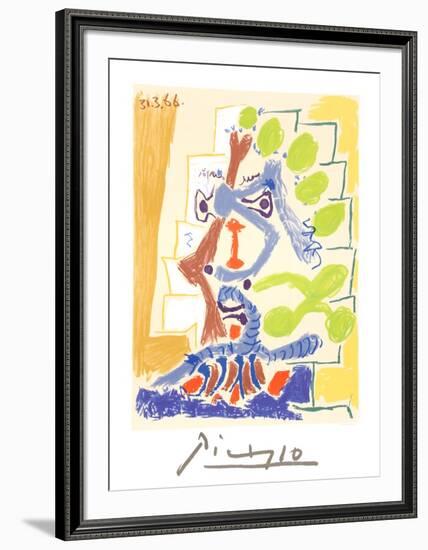 Le Peintre-Pablo Picasso-Framed Collectable Print