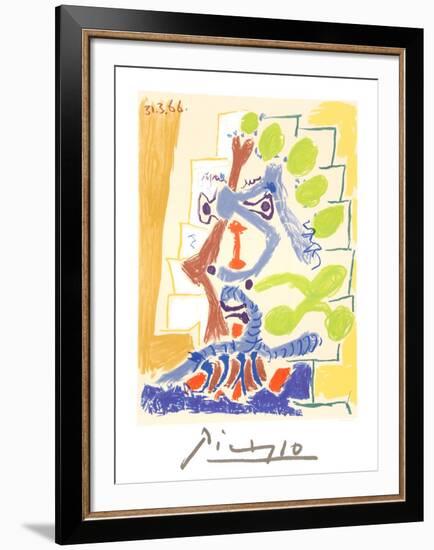 Le Peintre-Pablo Picasso-Framed Collectable Print