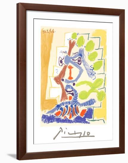 Le Peintre-Pablo Picasso-Framed Collectable Print