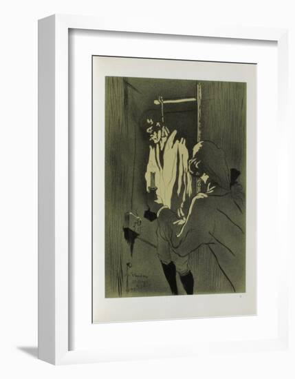 Le Pendu-Henri de Toulouse-Lautrec-Framed Collectable Print