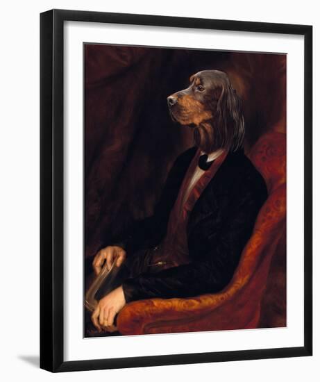 Le Penseur-Thierry Poncelet-Framed Premium Giclee Print