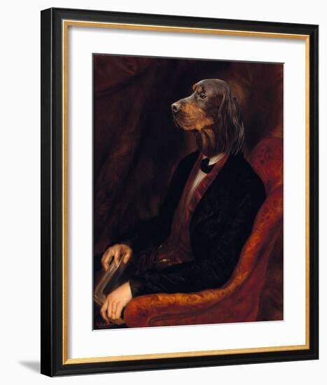 Le Penseur-Thierry Poncelet-Framed Premium Giclee Print