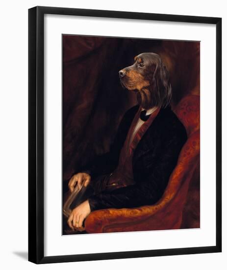 Le Penseur-Thierry Poncelet-Framed Premium Giclee Print