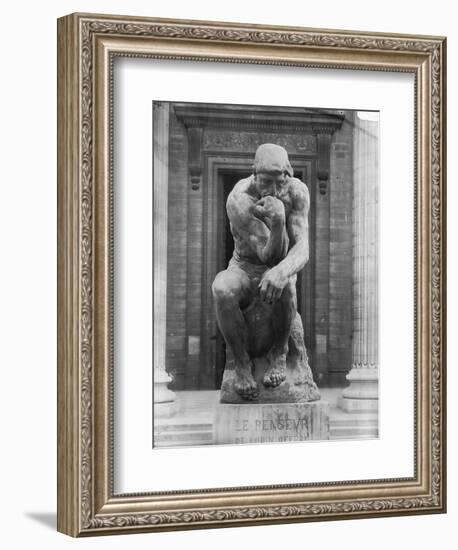 Le Penseur-Auguste Rodin-Framed Giclee Print