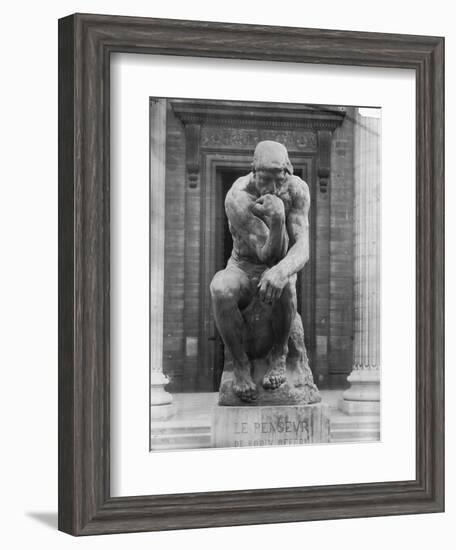 Le Penseur-Auguste Rodin-Framed Giclee Print