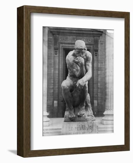 Le Penseur-Auguste Rodin-Framed Giclee Print