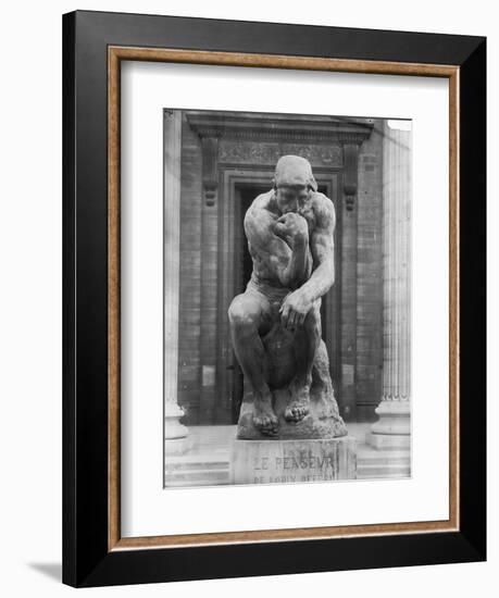 Le Penseur-Auguste Rodin-Framed Giclee Print