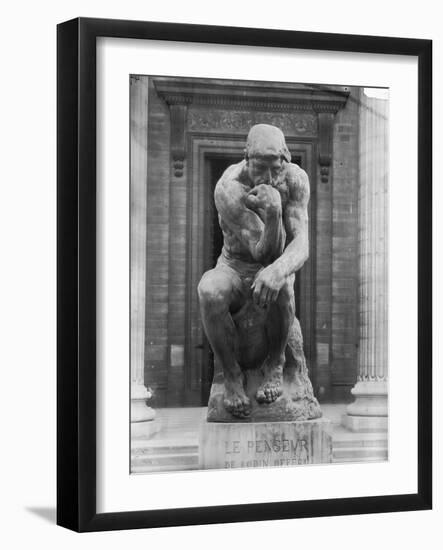 Le Penseur-Auguste Rodin-Framed Giclee Print