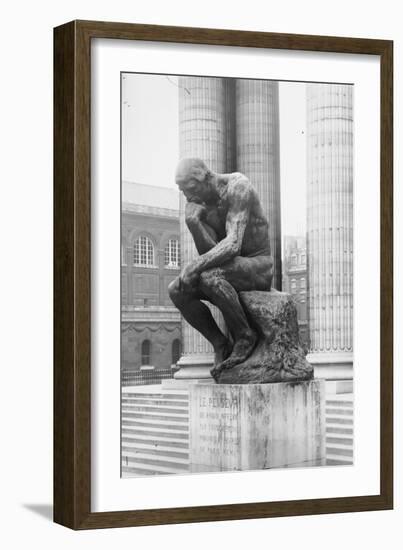 Le Penseur-Auguste Rodin-Framed Giclee Print