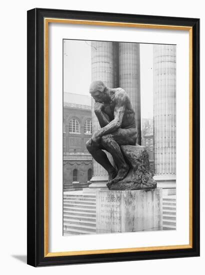 Le Penseur-Auguste Rodin-Framed Giclee Print