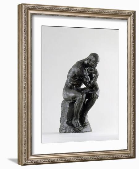 Le Penseur-Auguste Rodin-Framed Giclee Print