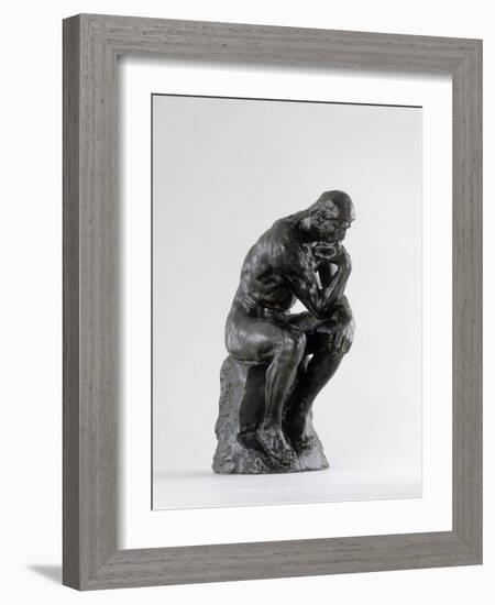 Le Penseur-Auguste Rodin-Framed Giclee Print