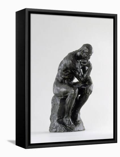 Le Penseur-Auguste Rodin-Framed Premier Image Canvas