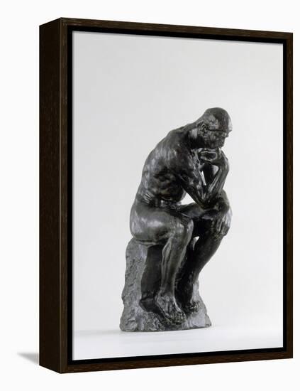 Le Penseur-Auguste Rodin-Framed Premier Image Canvas