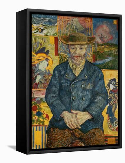 Le Pere Tanguy, c.1887-Vincent van Gogh-Framed Premier Image Canvas