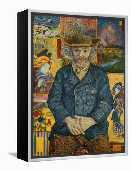 Le Pere Tanguy, c.1887-Vincent van Gogh-Framed Premier Image Canvas