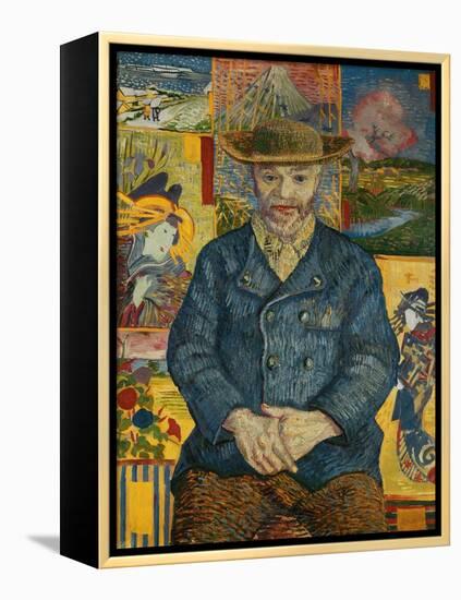 Le Pere Tanguy, c.1887-Vincent van Gogh-Framed Premier Image Canvas